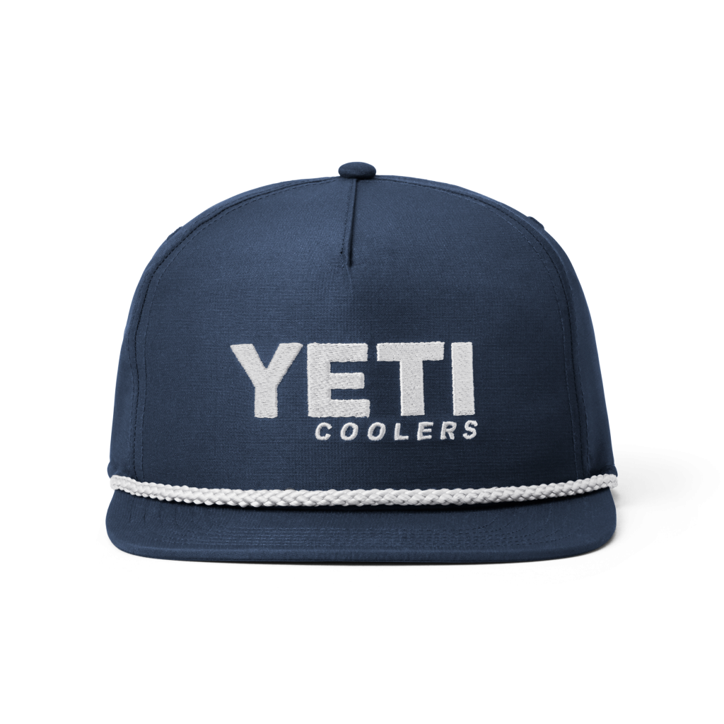 YETI COOLERS Mid Pro Flat Brim Rope Hat