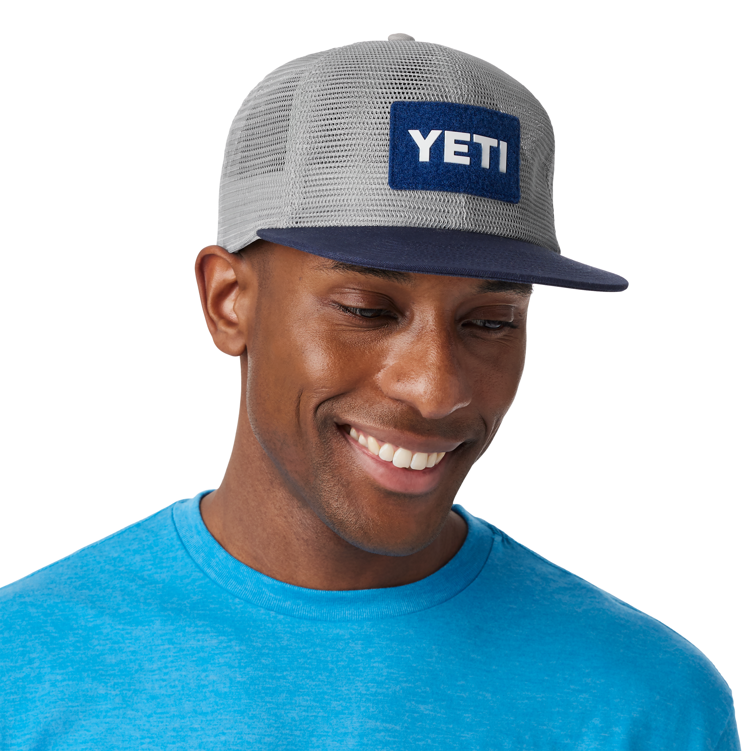 Flat Brim Mesh Hat - Image 5