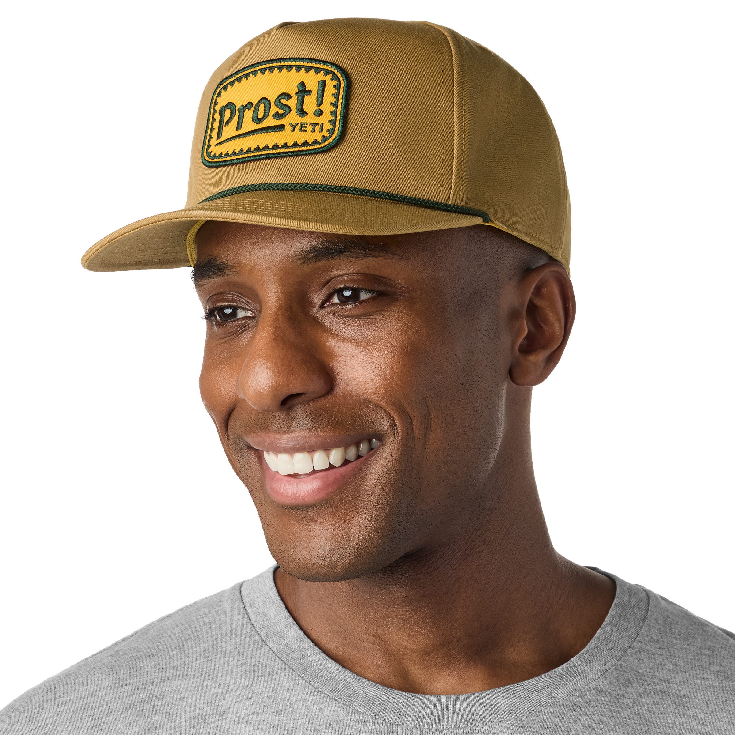 YETI? Prost! Flat Brim Rope Hat - Image 6