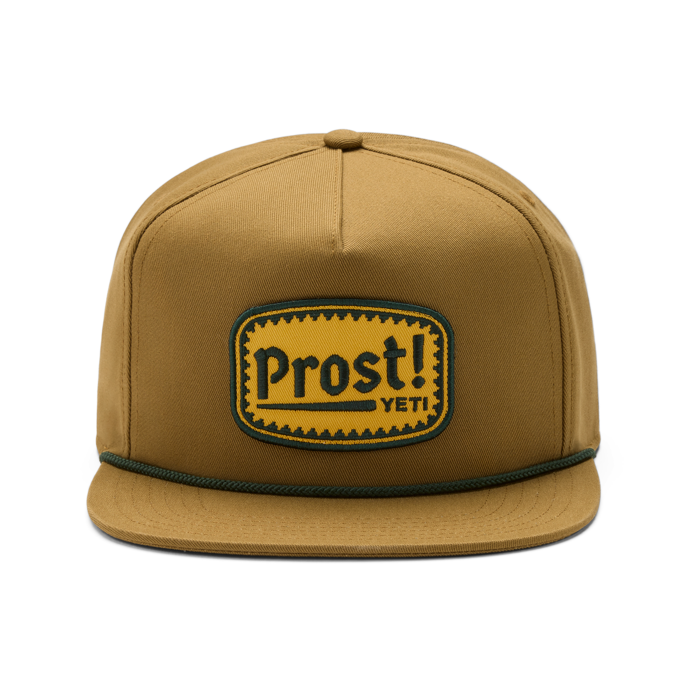 YETI? Prost! Flat Brim Rope Hat